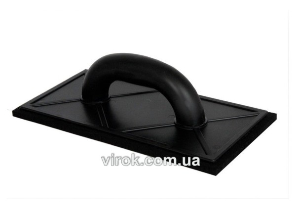 Терка пластмасова VIROK : L= 280 мм, гума h= 4 мм [10]