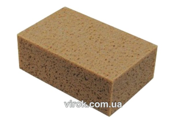 Губка для затирання плитки VIROK 170х 110х 60 мм. поліуретанова