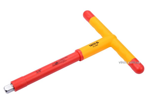 Вороток діелектричний Т - подібний YATO : квадрат 3/8