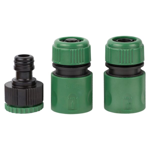 Набір для поливу насадка-розпилювач 2 режими, 2 конектори ½″ + адаптер ½-¾″(ABS) GRAD (5012605)