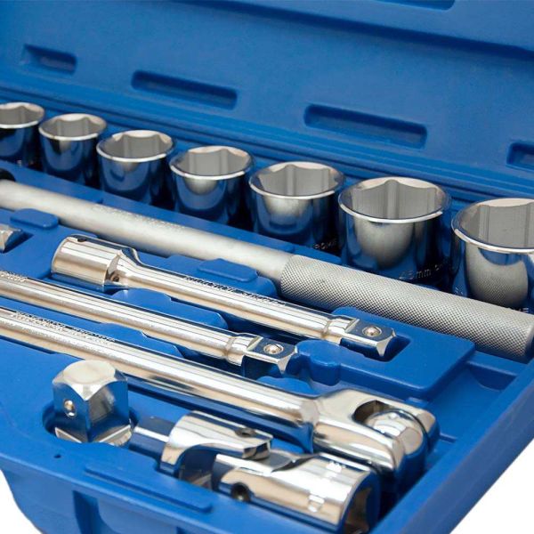 Набір насадок торцевих 3/4" 20шт CrV Taiwan ULTRA (6003182)