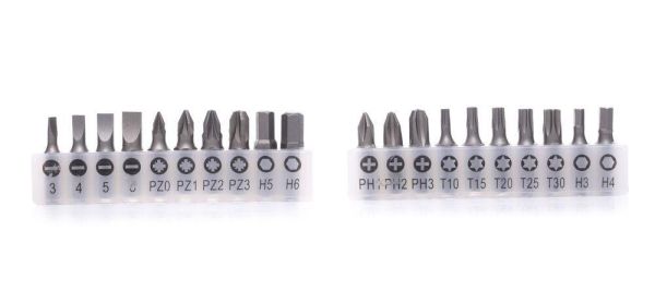 Набір викруток та бітів TAGRED TA1135, 34 шт