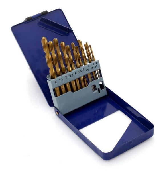 Набір свердл по металу TAGRED TA1034, 13 шт