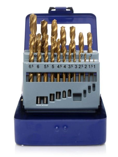 Набір свердл по металу TAGRED TA1035, 19 шт