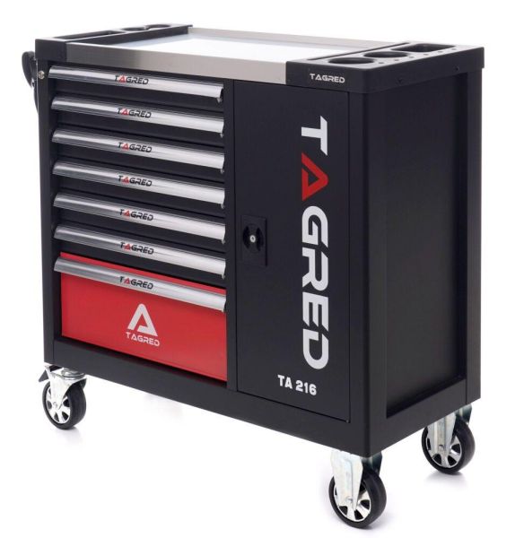Візок для майстерні з інструментами TAGRED TA216, 306 ел