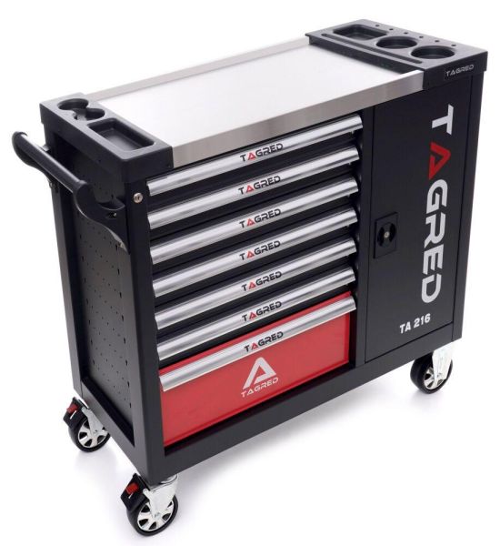 Візок для майстерні з інструментами TAGRED TA216, 306 ел