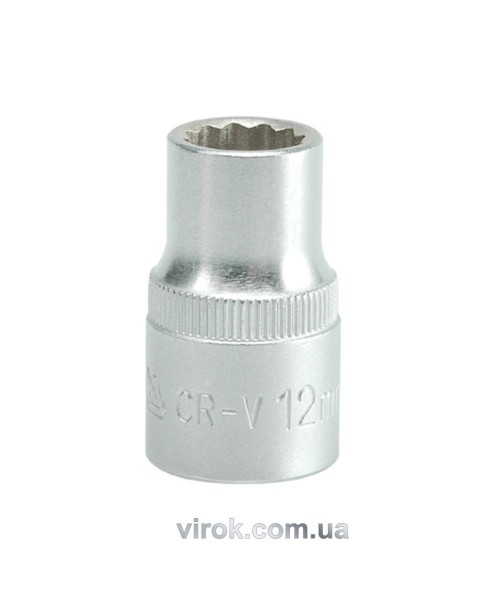 Головка торцева 12-гранна YATO : квадрат 1/2