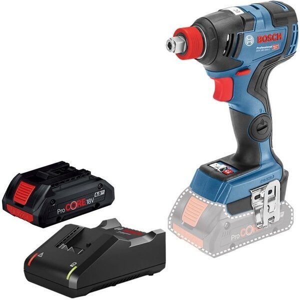 Акумуляторний ударний шуруповерт Bosch GDX 18V-200 C