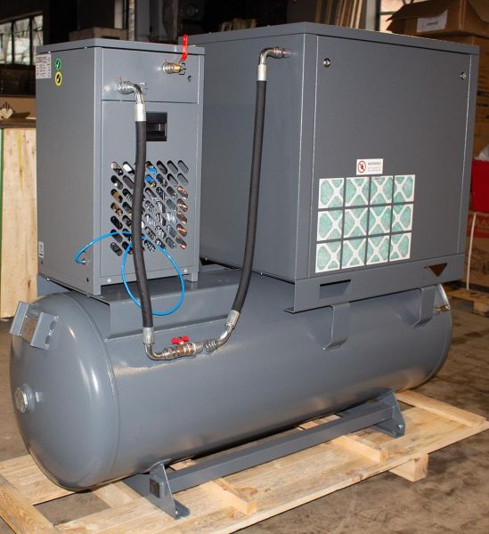 Гвинтовий компресор з ремінним приводом WALTER SKTG 7,5/500 SXP COMBO