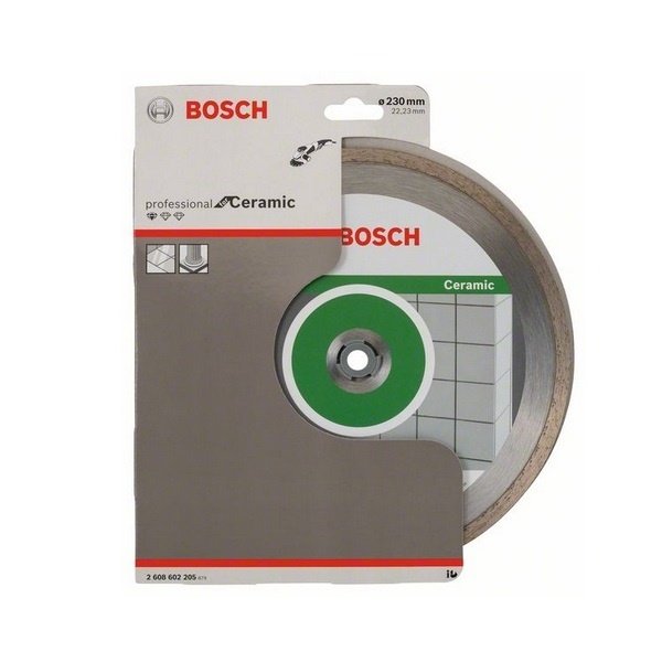 Алмазний відрізний диск Bosch Standard для кераміки 230-22.2