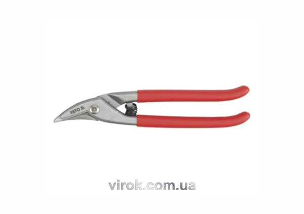 Ножиці по металу YATO : тип ЄВРО, L= 260 мм [6/36]