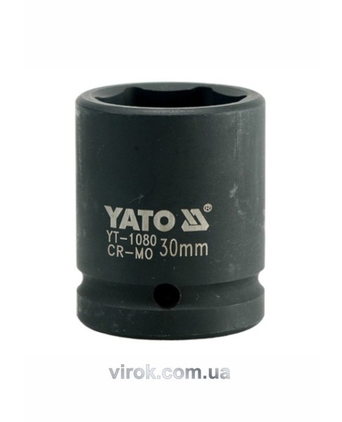 Головка торцева ударна 6-гранна YATO : квадрат 3/4