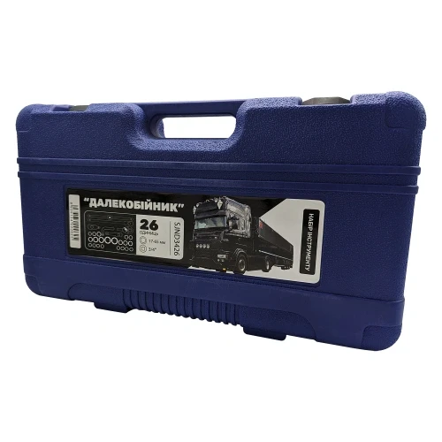 Набір інструменту для автомобіля 17-65 мм 3/4" 26 од. "Дальнобійник" SJND3426