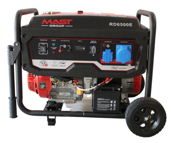 Бензиновий генератор MAST GROUP RD6500E + газова плитка Orcamp CK-505 + електричний обігрівач Gardyer HE2000