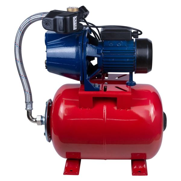 Станція 0.75кВт Hmax 45м Qmax 55л/хв (самовсмоктуючий насос) 24л Україна WETRON JET80А5 (775042/24)