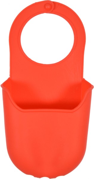 Органайзер силіконовий, червоний, підвісний FALA для губки, 200х 100 мм [144]