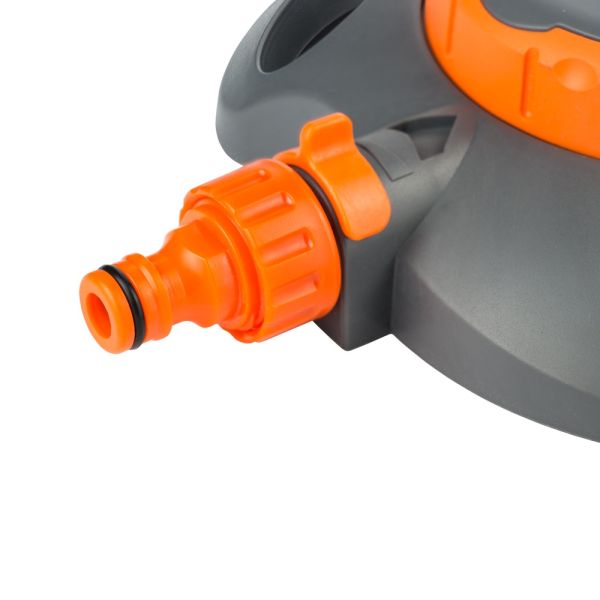 Дощувач на пластиковій базі 8 режимів (ABS) FLORA (5013714)