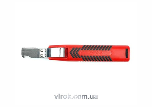 Ніж для знімання ізоляції провідників YATO, Ø=8-28 мм, l= 190 мм [10/100]