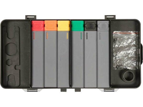 Заклепочник YATO з обертовою головкою l=275мм, для нітів Ø=2,4; 3,2; 4,0; 4,8мм, нітогайок М3-М6 [8]