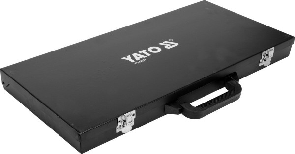 Свердла по металу титанові YATO : HSS-TiN Ø= 1-13 мм. компл. 190 шт [5/90]