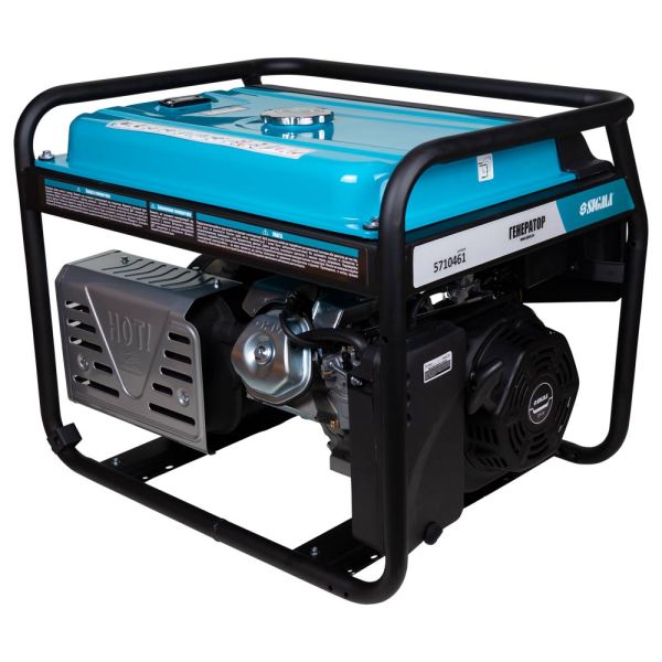 Генератор бензиновий 220В 2.8/3.0кВт 4-х тактний ручний запуск SIGMA (5710401)