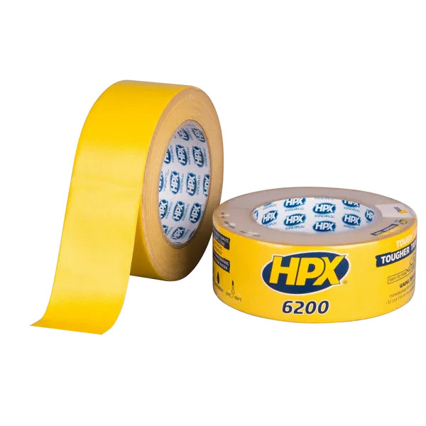 HPX 6200 - 48мм х 25м - жовта армована ремонтна стрічка