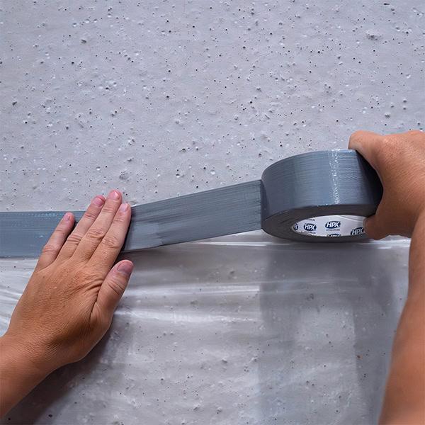 HPX Duct Tape Universal 1900 - 48мм х 25м - армована клейка стрічка, сантехнічний скотч