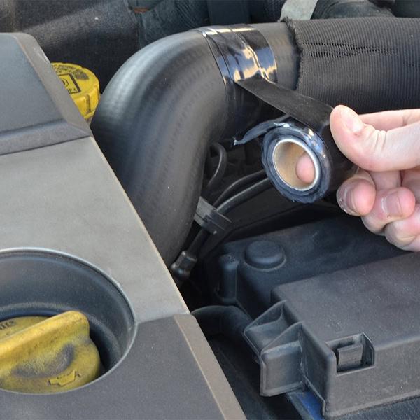 HPX Stretch&Fuse - 25мм х 3м, червона силіконова вулканізуюча стрічка для ізоляції та герметизації