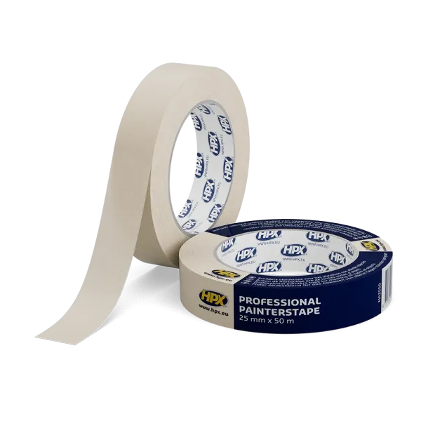 HPX 60°С - 25мм х 50м - професійна малярська стрічка