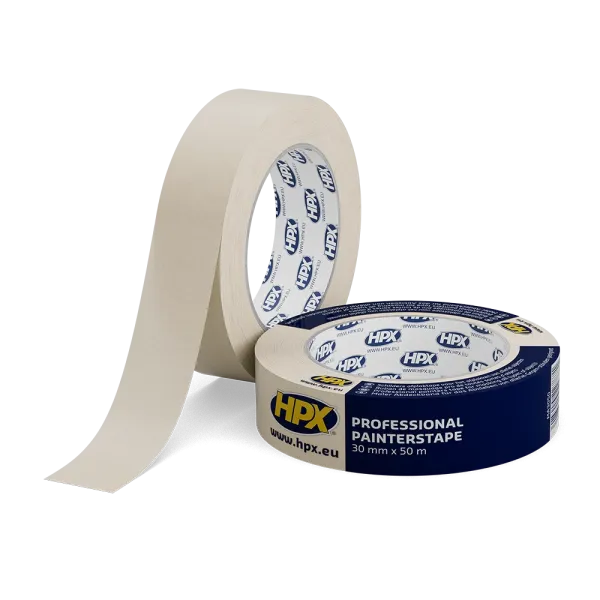 HPX 60°С - 30мм х 50м - професійна малярська стрічка