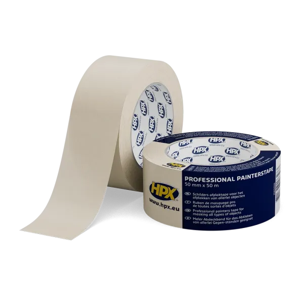 HPX 60°С - 50мм х 50м - професійна малярська стрічка