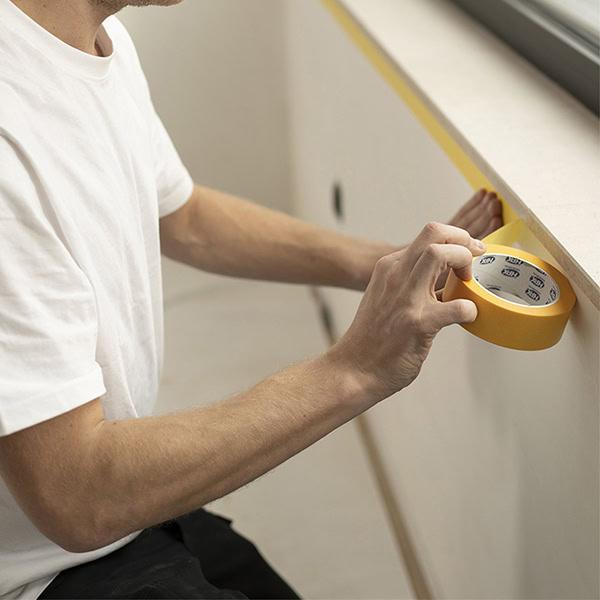 HPX 4360 GOLD - 48мм x 45м - малярська стрічка  для зовнішнього застосування та чітких контурів