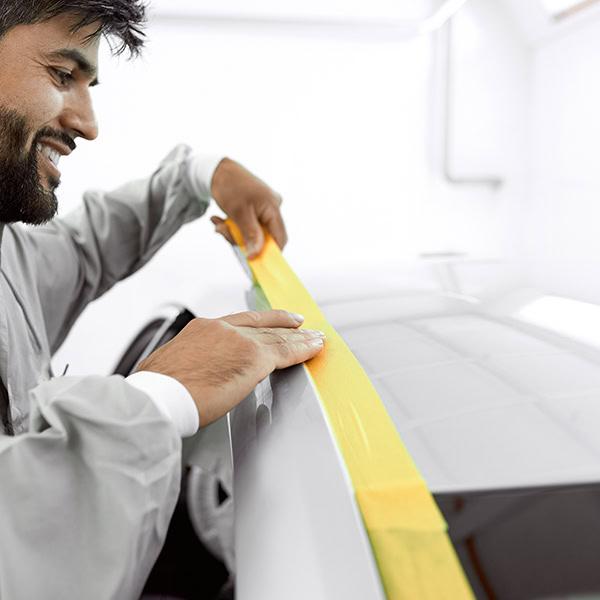 HPX 4360 GOLD - 48мм x 45м - малярська стрічка  для зовнішнього застосування та чітких контурів