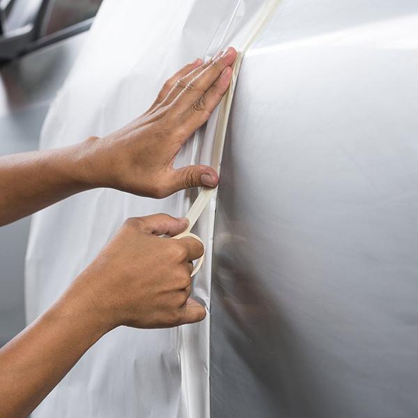 HPX 110°С - 50мм x 50м - високотемпературна авто малярська стрічка