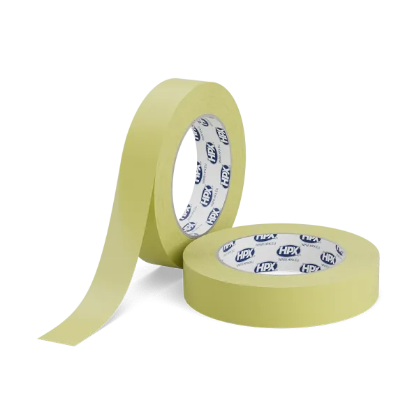 HPX 110°С -25мм x 50м - високотемпературна авто малярська стрічка