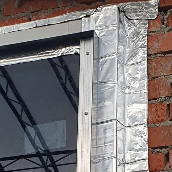 HPX ALUBUTYL - 50мм х 20м - для гідро-, вібро - та шумоізоляції, алюміній-бутилова стрічка