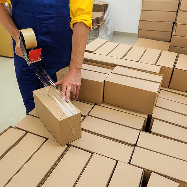 "Безшумна" - 50мм х 66м, коричнева, пакувальна клейка стрічка HPX