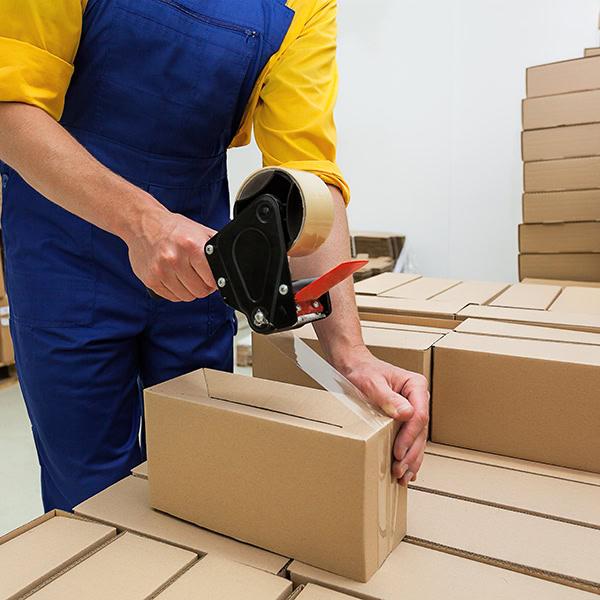 "Безшумна" - 50мм х 66м, коричнева, пакувальна клейка стрічка HPX