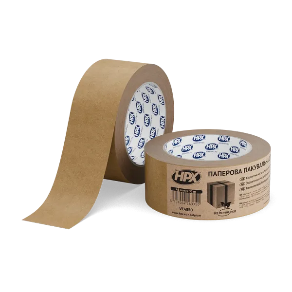 HPX ECO - 48мм х 50м - паперова пакувальна стрічка