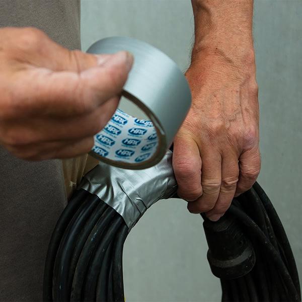 HPX 6200 - 48мм х 50м - срібляста армована ремонтна стрічка