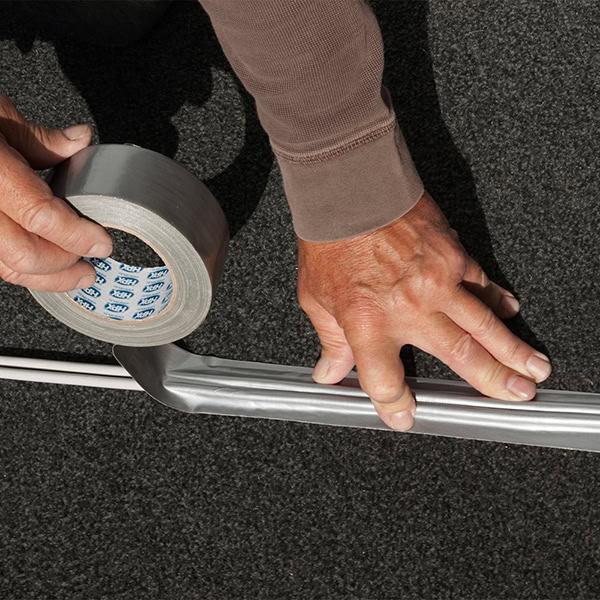 HPX 6200 - 48мм x 25м - срібляста армована ремонтна стрічка