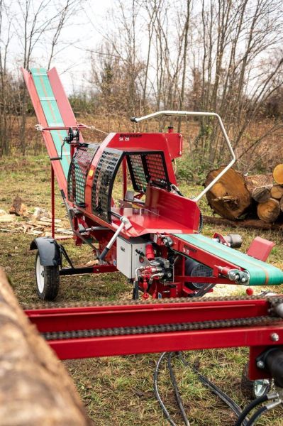 Напівавтоматична машина для різання і розколу дров Brugger SA38
