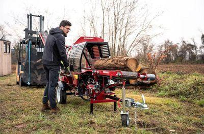 Напівавтоматична машина для різання і розколу дров Brugger SA48 Pro