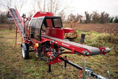 Напівавтоматична машина для різання і розколу дров Brugger SA48 Pro