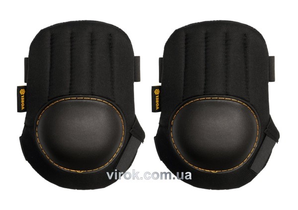 Наколінники захисні VOREL з ЕПЕ накладкою, чорні [6/36/216]