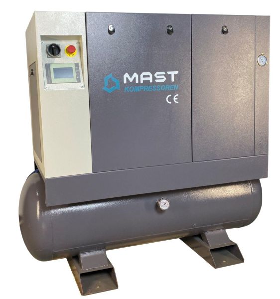 Гвинтовий компресор Mast LZN-10 COMBO inverter (осушувач + ресивер 300 л)