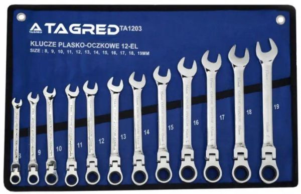 Набір ключів комбінованих, 12 шт TAGRED TA1203