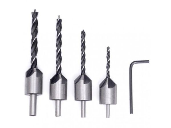 Набір свердел по дереву HEX 1/4", 8 шт TAGRED TA4184