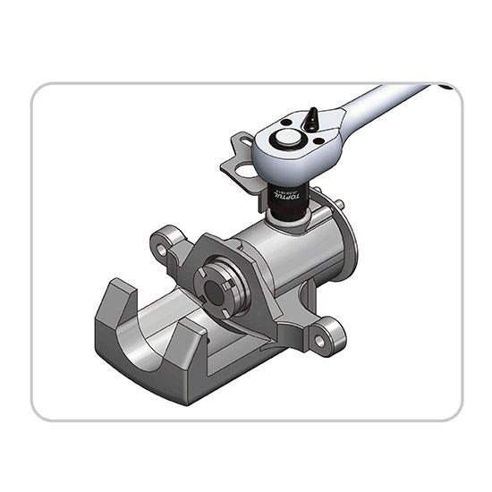 Головка 1/2" п'ятигранна 10 мм (для гідравлічних насосів) TOPTUL JEBK1610