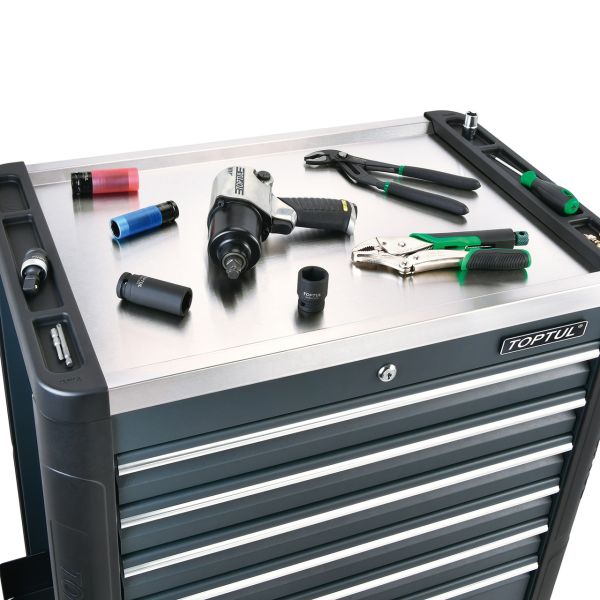 Візок для інструменту (BUMPER SERIES) 7 секцій TOPTUL TCAS0703